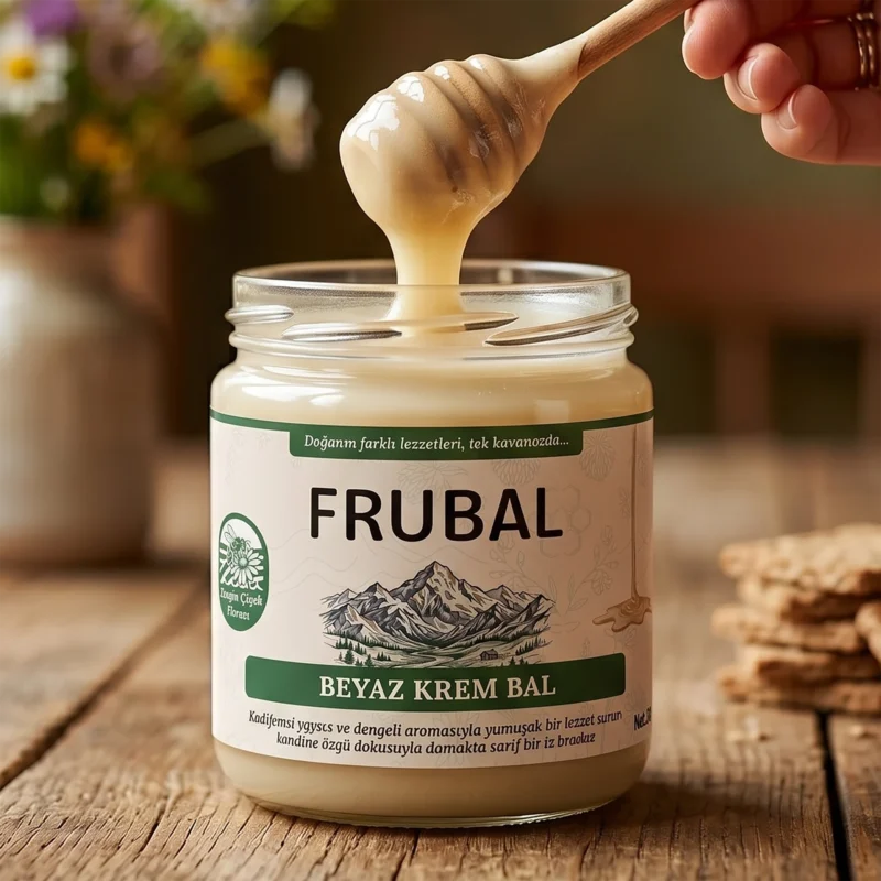 Beyaz Krem Ham Dogal Bal